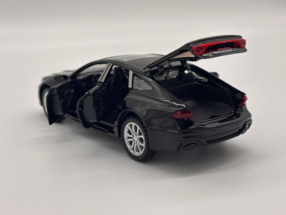 Automacheta Audi A7, din Metal, cu Sunete, Lumini, Elemente Mobile, 15 cm [7]