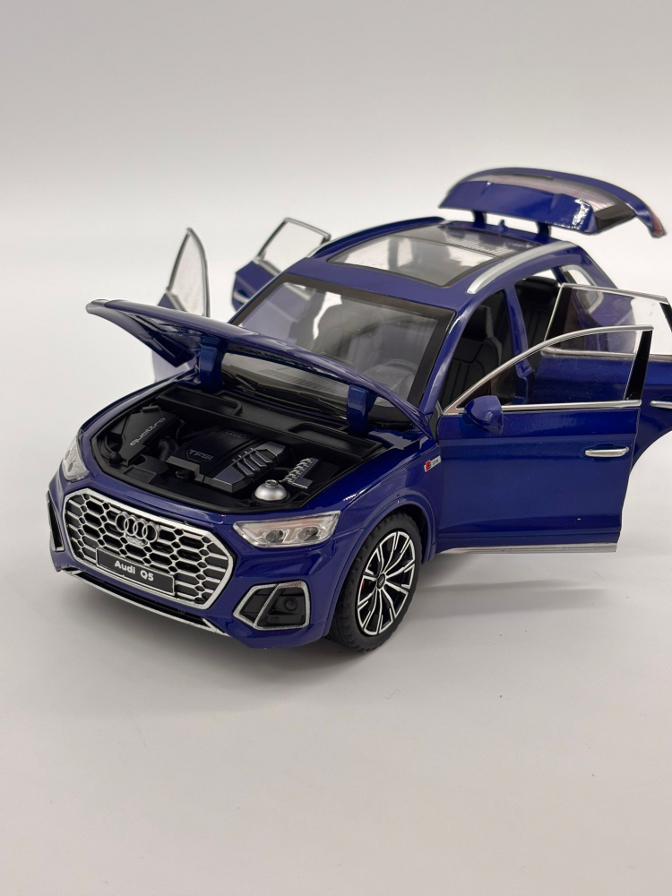 Automacheta Audi Q5 S-Line 45 TFSI, din Metal – 20,5 cm, cu Funcție Pull-Back, Sunete, Lumini și Elemente Mobile [6]