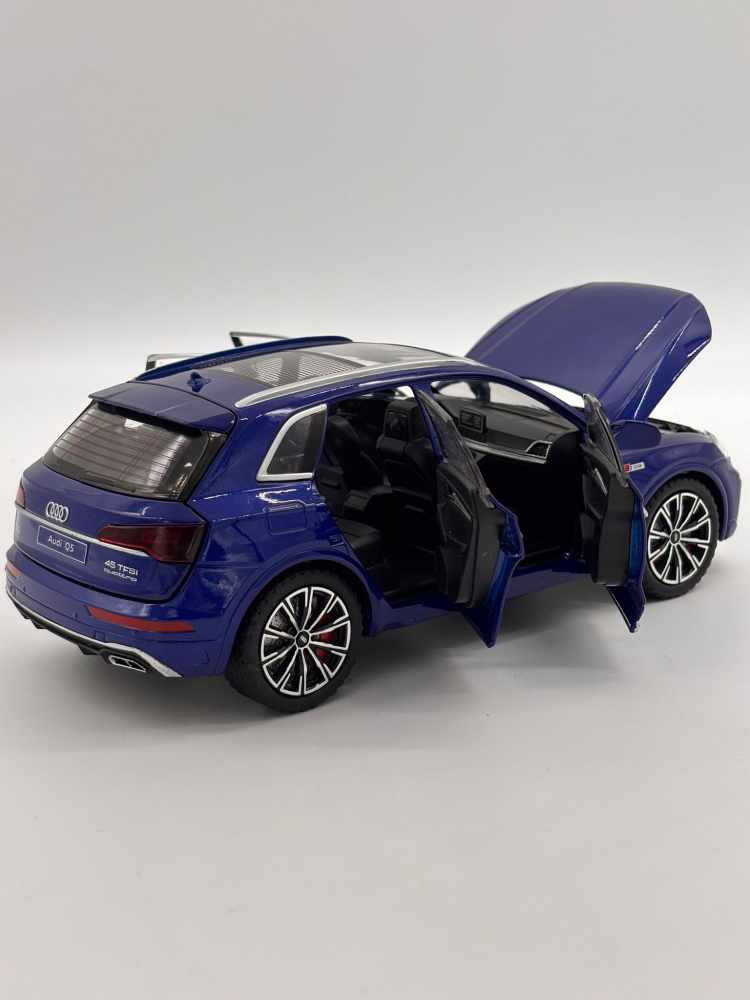 Automacheta Audi Q5 S-Line 45 TFSI, din Metal – 20,5 cm, cu Funcție Pull-Back, Sunete, Lumini și Elemente Mobile [7]