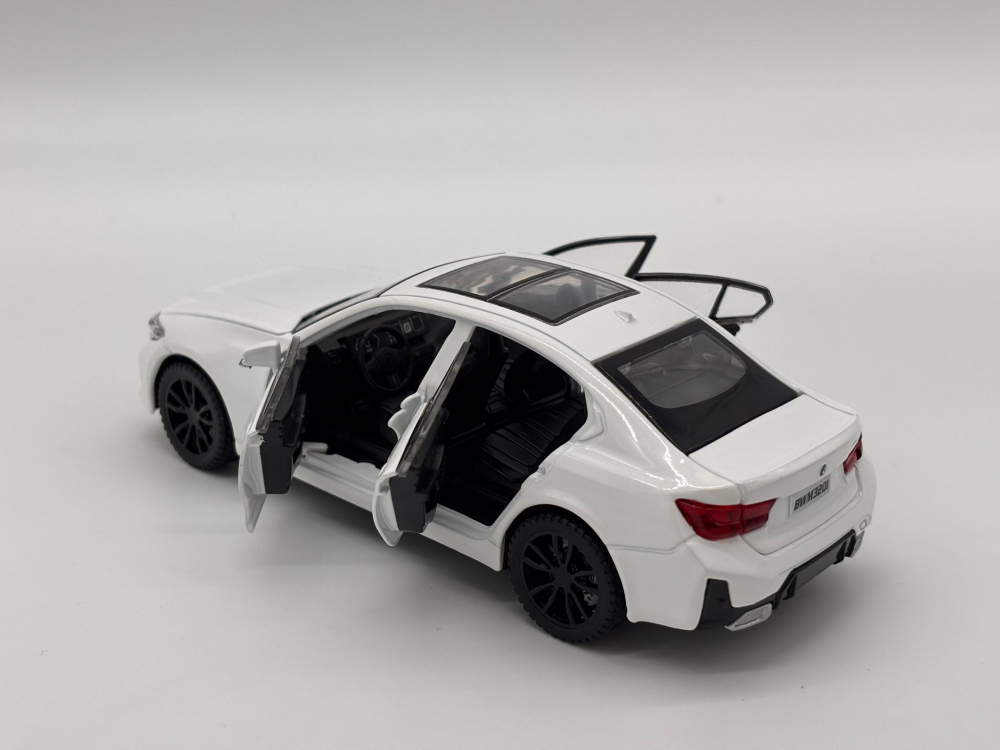 Automacheta BMW Seria 3 320i – Pachet M, din Metal, cu Sunete, Lumini, Roti Directionabile, Elemente Mobile, 15.5 cm [8]
