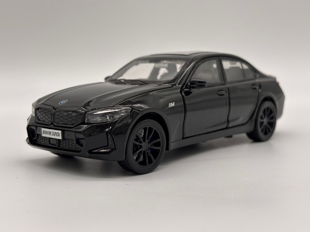 Automacheta BMW Seria 3 320i – Pachet M, din Metal, cu Sunete, Lumini, Roti Directionabile, Elemente Mobile, 15.5 cm [6]