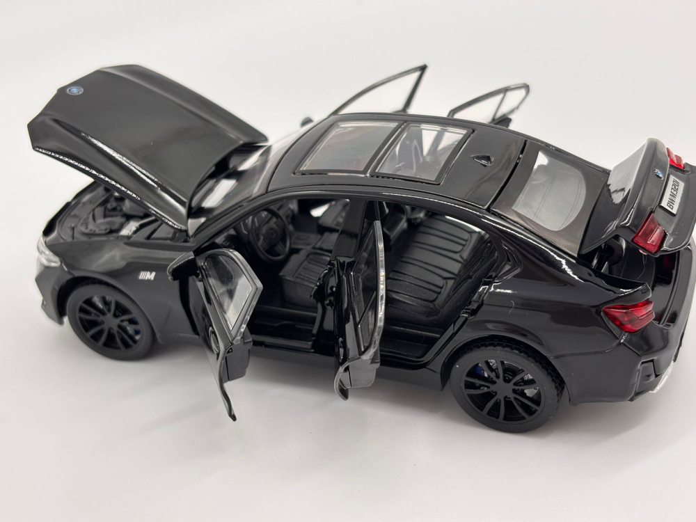 Automacheta BMW Seria 3 320i – Pachet M, din Metal, cu Sunete, Lumini, Roti Directionabile, Elemente Mobile, 15.5 cm [9]