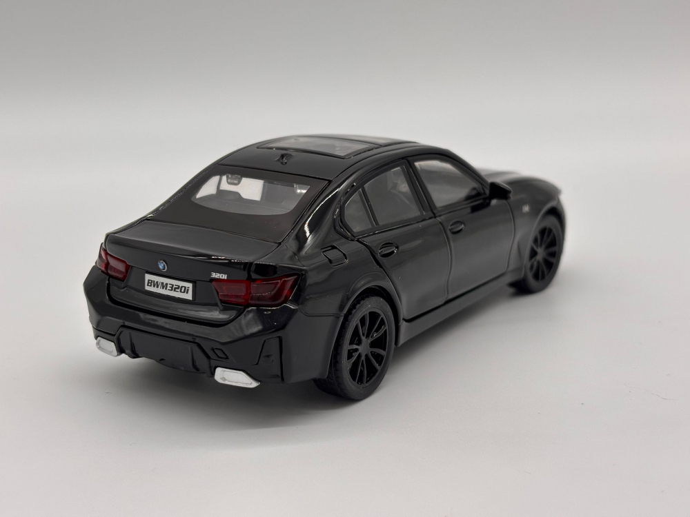 Automacheta BMW Seria 3 320i – Pachet M, din Metal, cu Sunete, Lumini, Roti Directionabile, Elemente Mobile, 15.5 cm [7]