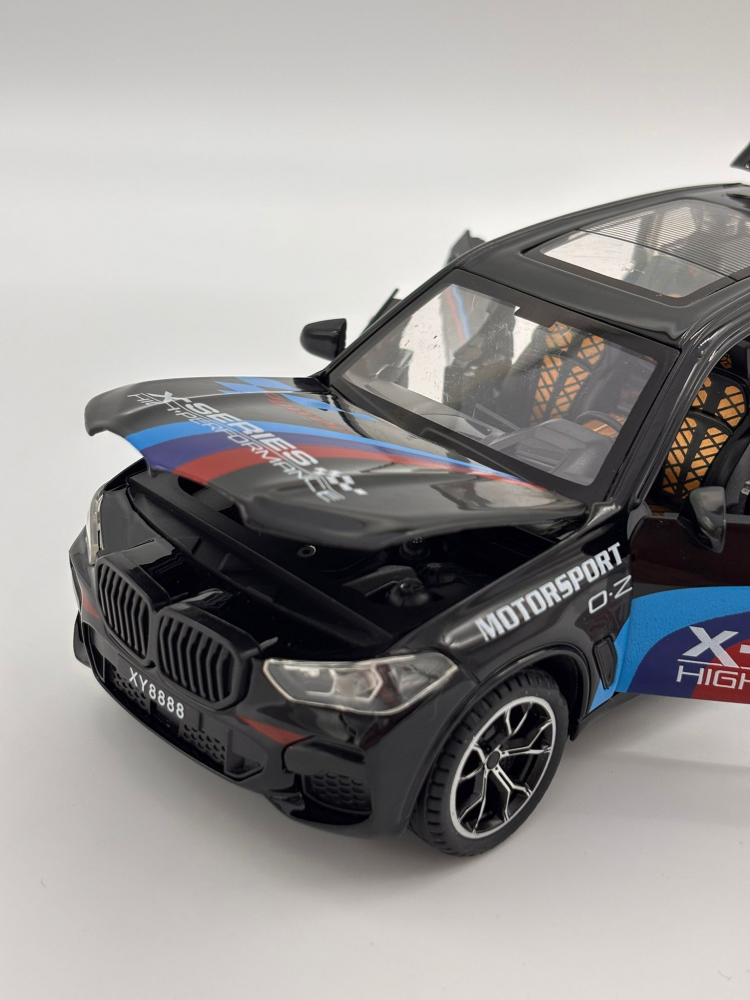 Automacheta BMW X5 M Competition, din Metal, cu Sunete, Lumini, Elemente Mobile, 20 cm [11]