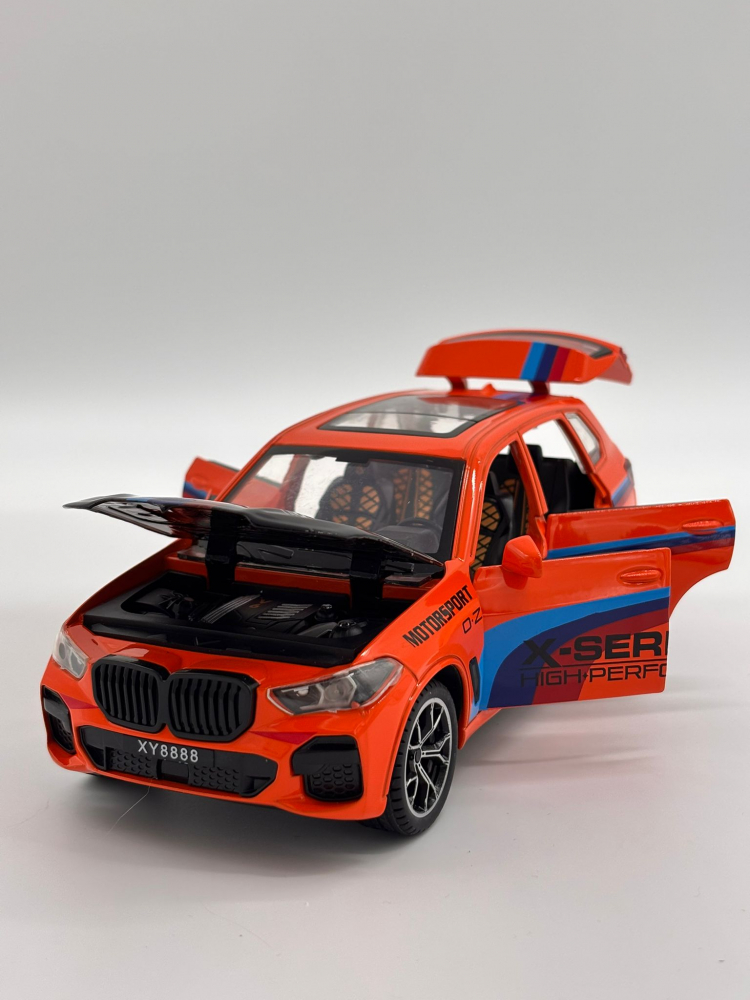 Automacheta BMW X5 M Competition, din Metal, cu Sunete, Lumini, Elemente Mobile, 20 cm [12]