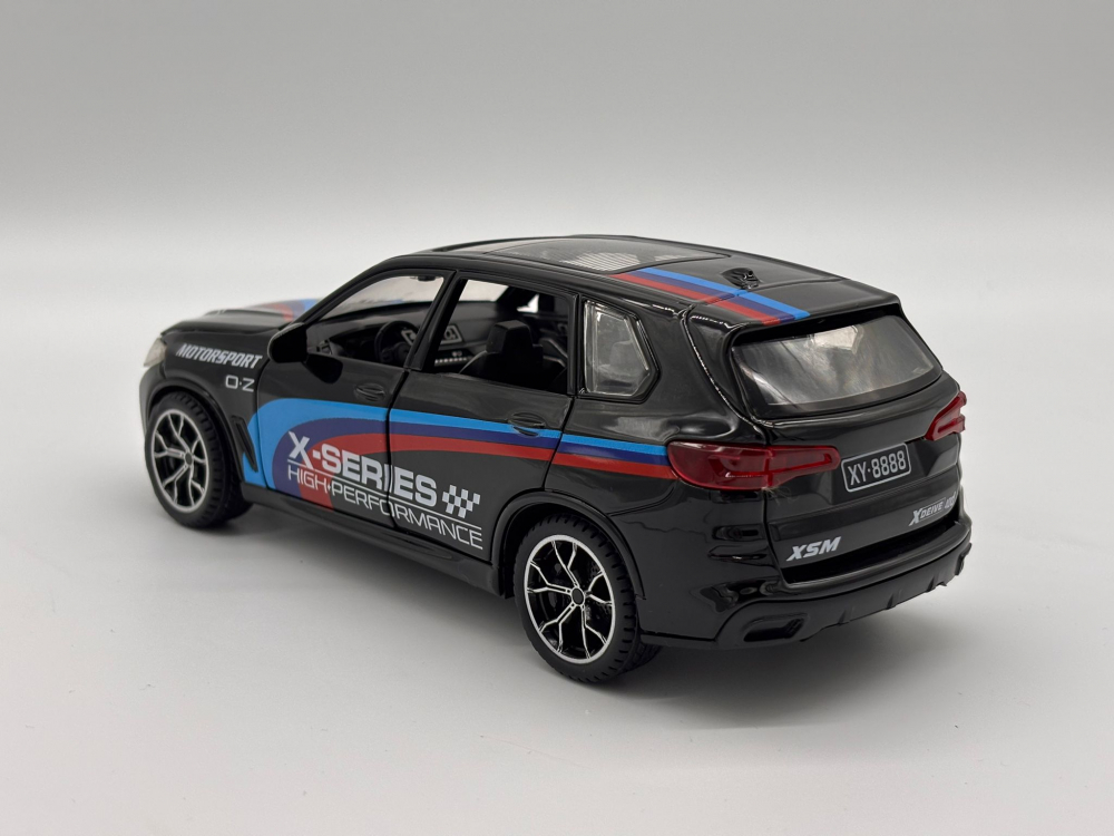 Automacheta BMW X5 M Competition, din Metal, cu Sunete, Lumini, Elemente Mobile, 20 cm [9]