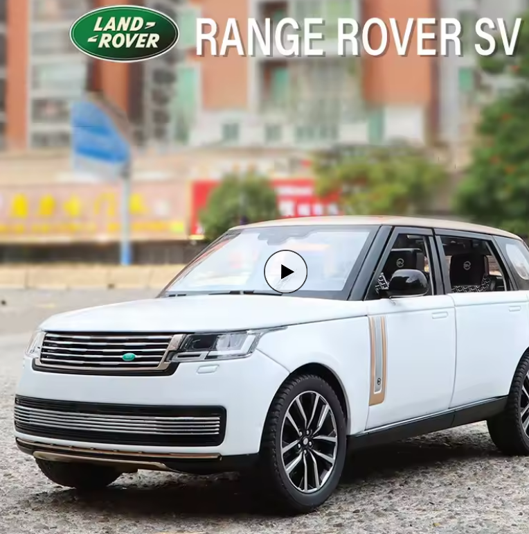 Automachetă Land Rover Range Rover Sport din Metal, 1:32, Funcție Pull-Back, Uși, Capotă și Portbagaj Deschizătoare, Lumină și Sunet, 16.5 cm [3]