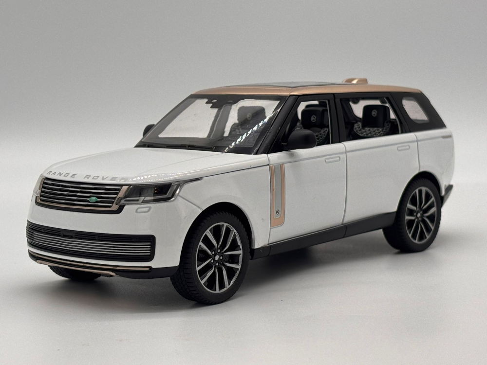 Automachetă Land Rover Range Rover Sport din Metal, 1:24, Funcție Pull-Back, Uși, Capotă și Portbagaj Deschizătoare, Lumină și Sunet, 22cm [11]