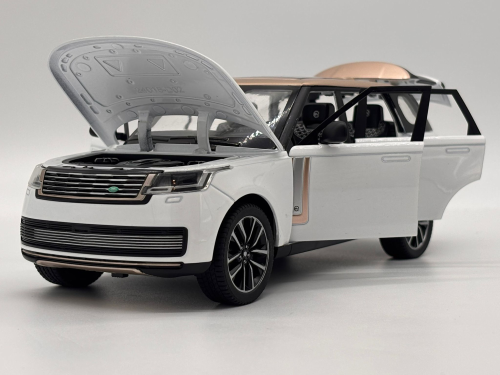 Automachetă Land Rover Range Rover Sport din Metal, 1:24, Funcție Pull-Back, Uși, Capotă și Portbagaj Deschizătoare, Lumină și Sunet, 22cm [10]