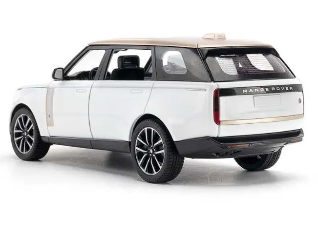 Automachetă Land Rover Range Rover Sport din Metal, 1:24, Funcție Pull-Back, Uși, Capotă și Portbagaj Deschizătoare, Lumină și Sunet, 22cm [2]