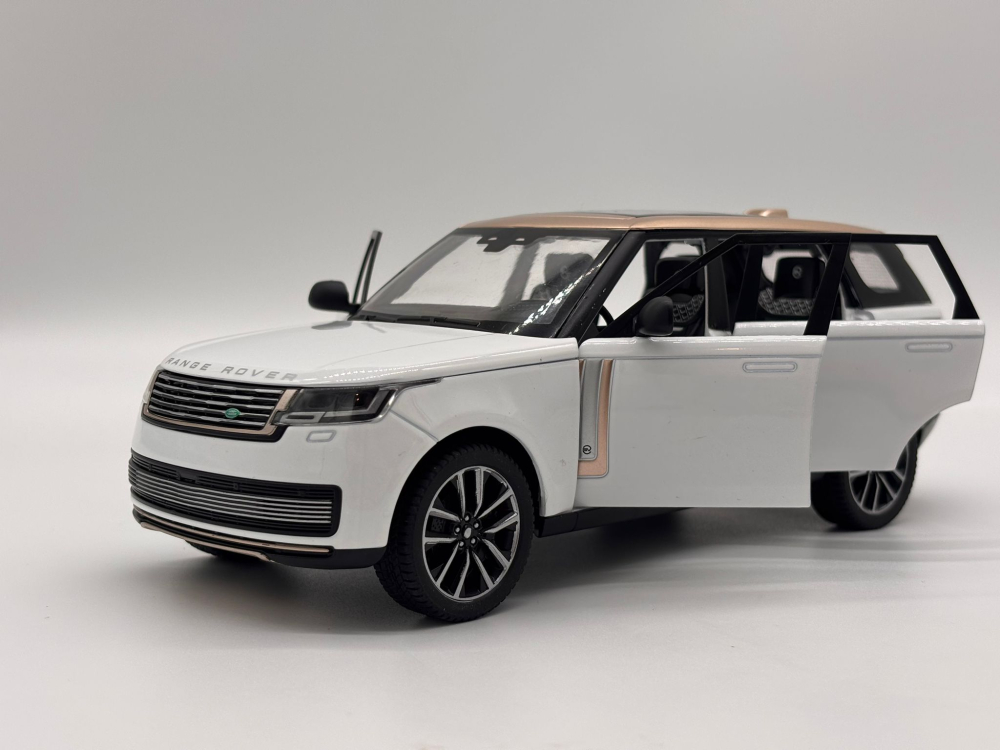 Automachetă Land Rover Range Rover Sport din Metal, 1:24, Funcție Pull-Back, Uși, Capotă și Portbagaj Deschizătoare, Lumină și Sunet, 22cm [16]