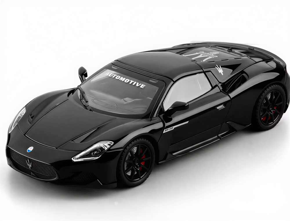 Automachetă Maserati MC20 Decapotabilă, 21 cm, Funcție Pull-Back, Uși, Capotă și Portbagaj Deschizătoare, Sunete și Lumină Realistă [1]