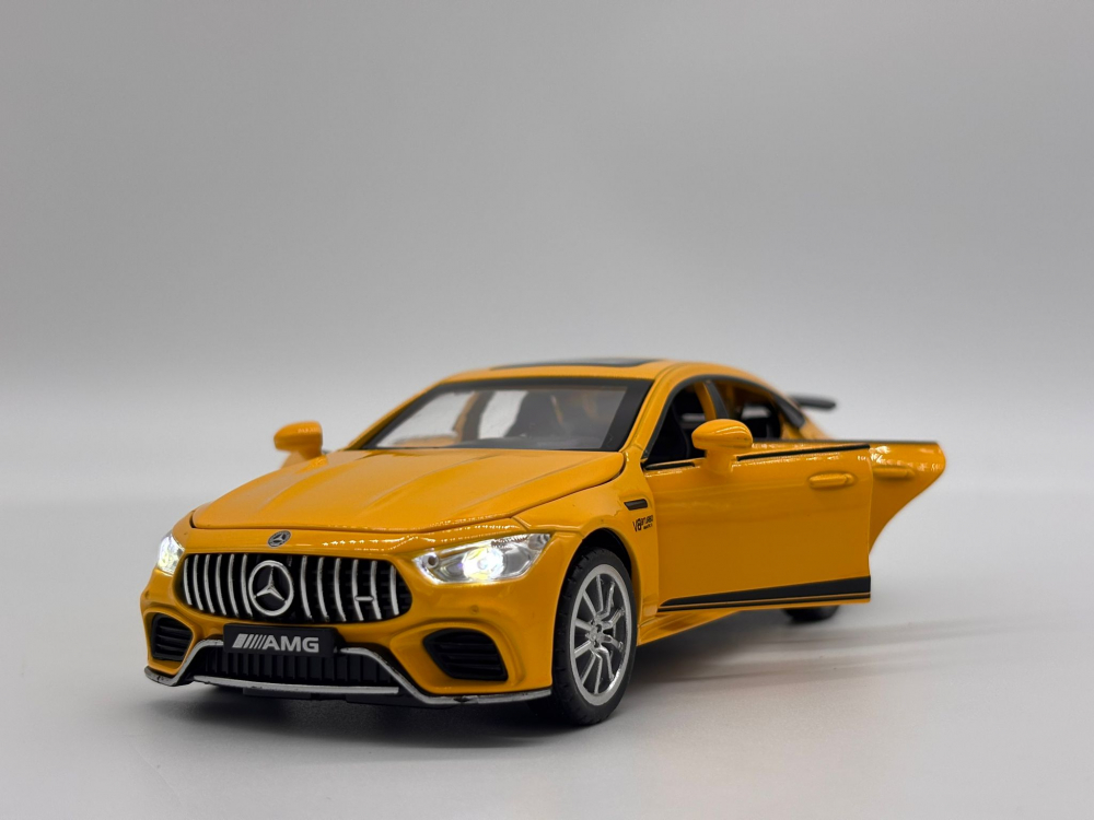 Automacheta Mercedes AMG GT 53, din Metal – Sunete, Lumini și Elemente Mobile [2]
