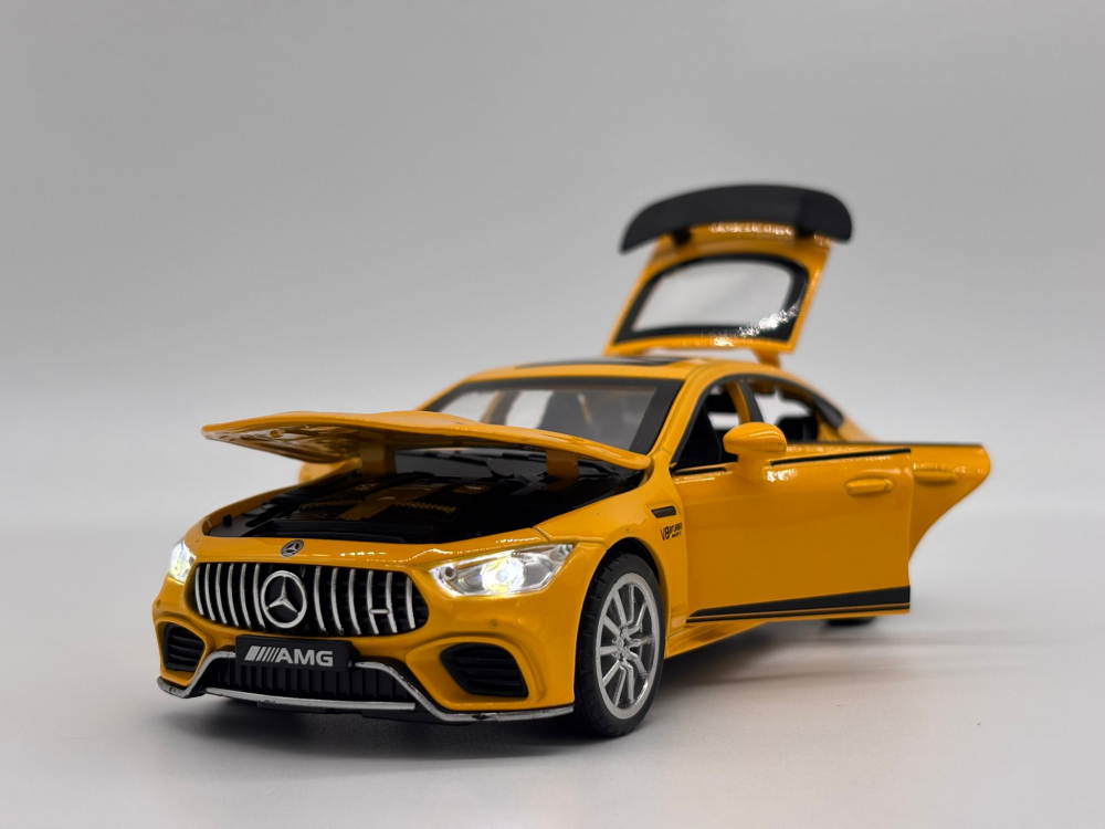 Automacheta Mercedes AMG GT 53, din Metal – Sunete, Lumini și Elemente Mobile [15]