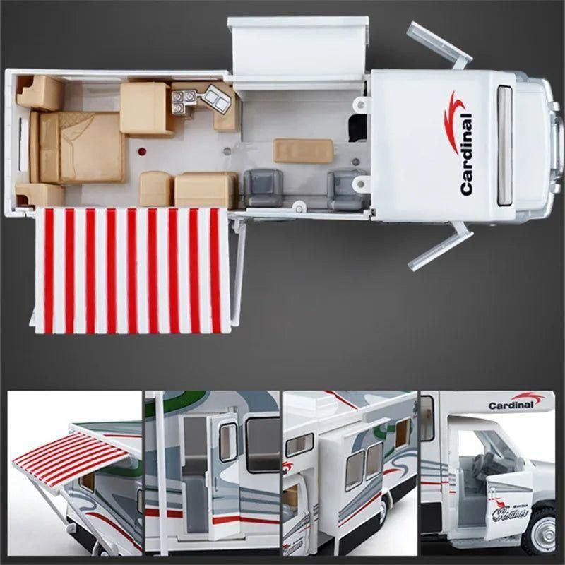 Autorulota, Cu Mobilier Detasabil, Usi care se Deschid, Sunete si Lumini, Functie Pull-Back [3]