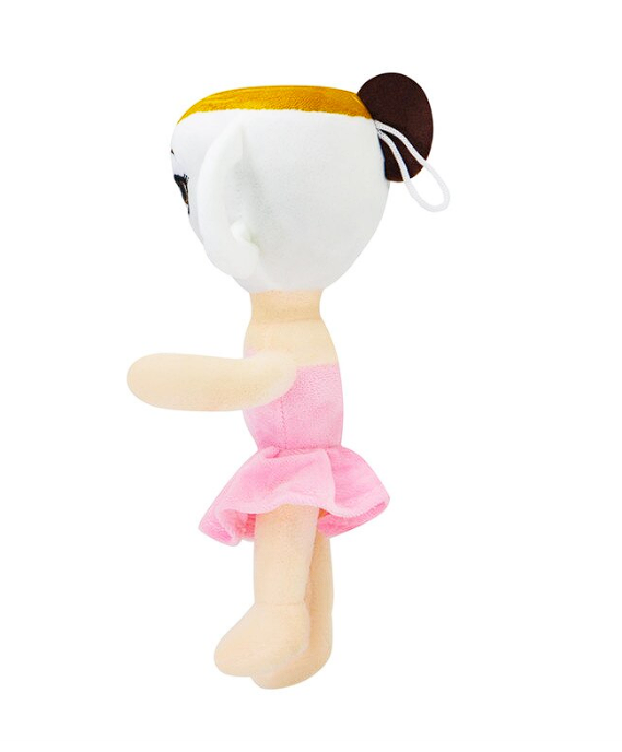 Balerina Cappuccina din Plus, 30 cm, Roz, cu Agățătoare, Jucărie Moale pentru Copii, Italian Brainrot [2]
