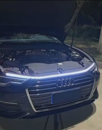 Banda LED Auto pentru Grilă Frontală – 180 cm, Rezistentă la Apă, Alb Rece – Upgrade Vizual pentru Mașina Ta [7]
