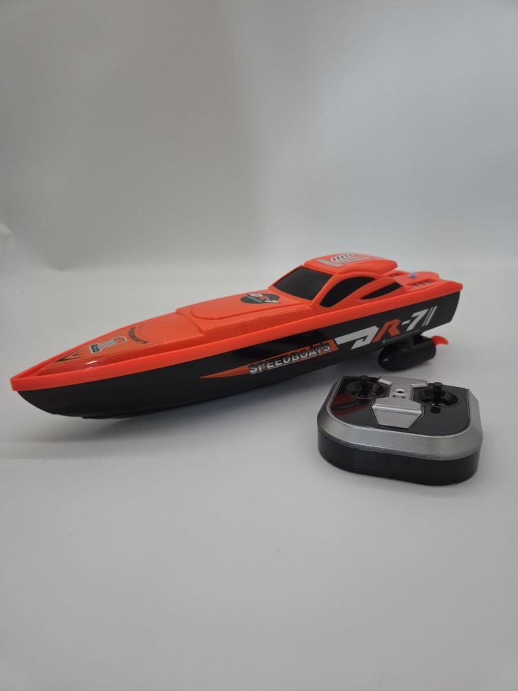 Barcă cu Telecomandă – Model Viteză, Design Modern, cu Telecomandă Inclusă [2]