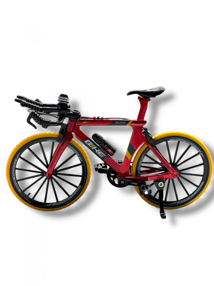 Bicicleta din Metal, Lant, Pedale si Roti Mobile, [5]