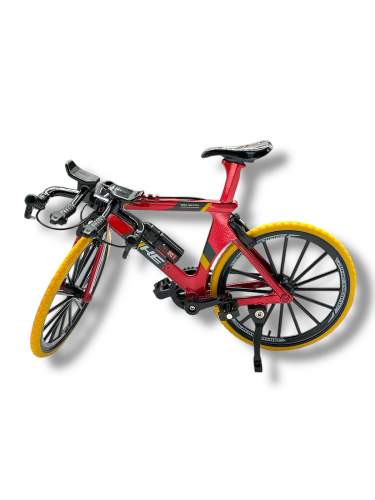 Bicicleta din Metal, Lant, Pedale si Roti Mobile, [8]