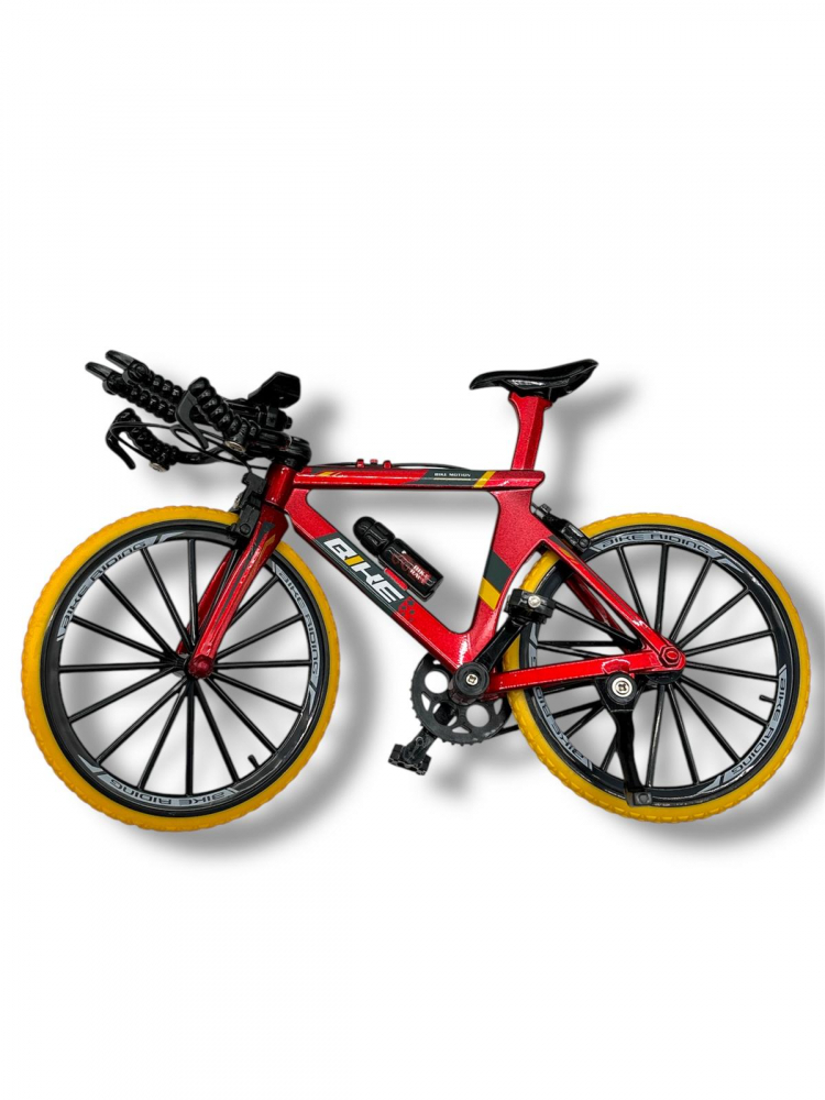 Bicicleta din Metal, Lant, Pedale si Roti Mobile, [3]