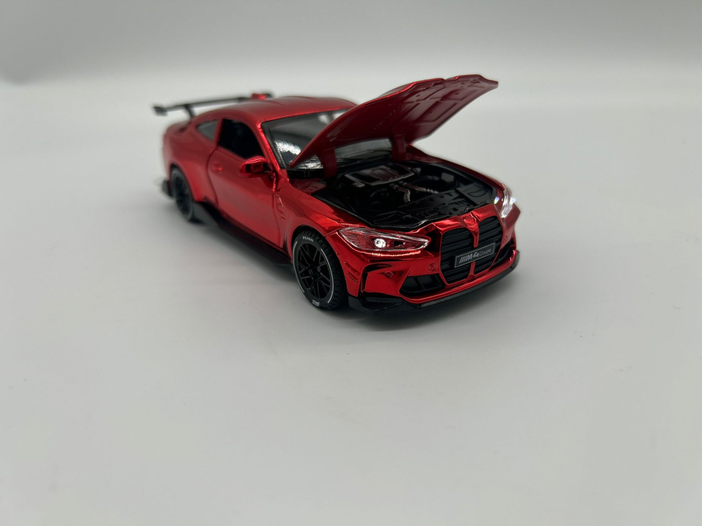 Automacheta BMW M4 Coupe G82, 15.5 cm, Pull-Back, Lumină, Sunet și Elemente Mobile (Uși, Portbagaj, Capotă) [9]