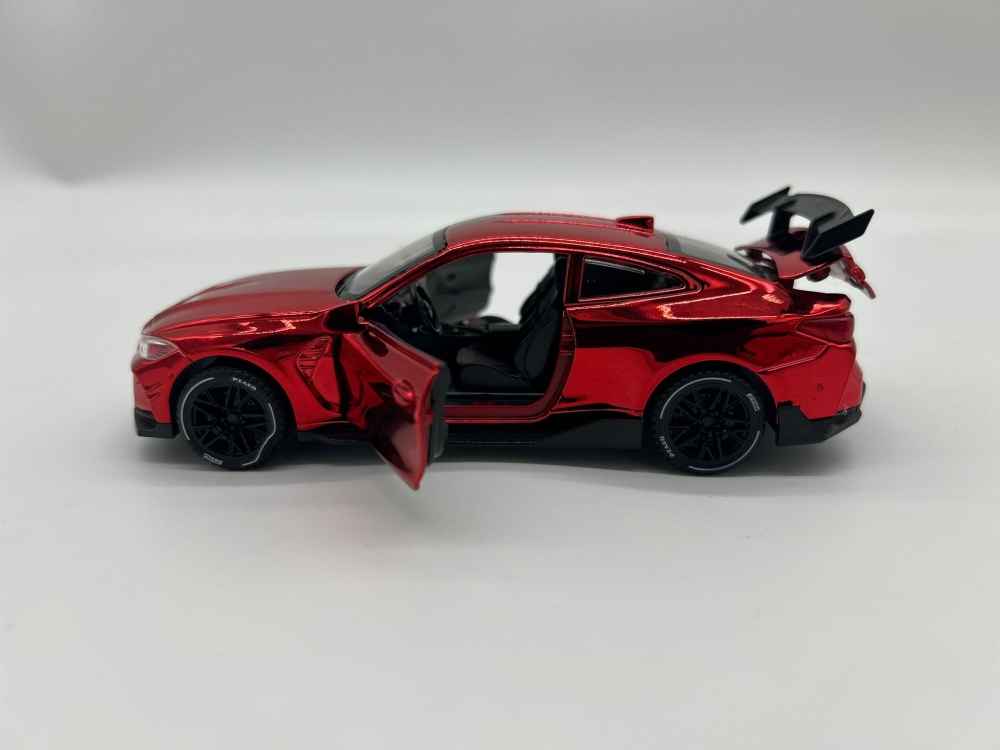 Automacheta BMW M4 Coupe G82, 15.5 cm, Pull-Back, Lumină, Sunet și Elemente Mobile (Uși, Portbagaj, Capotă) [11]