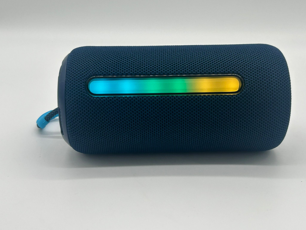 Boxă Portabilă Bluetooth cu Lumină RGB, Sunet Premium, 17 cm, Playtime 3h, Type-C, USB și TF [10]