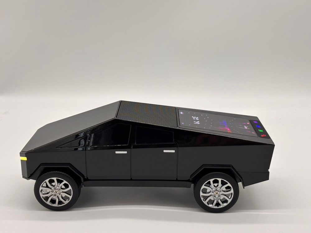 Boxă Bluetooth Portabilă Tesla Cybertruck WS-580, Calitate Audio Premium, 30 cm, Lumină RGB, FM Radio, USB, TF Card, Type-C [17]