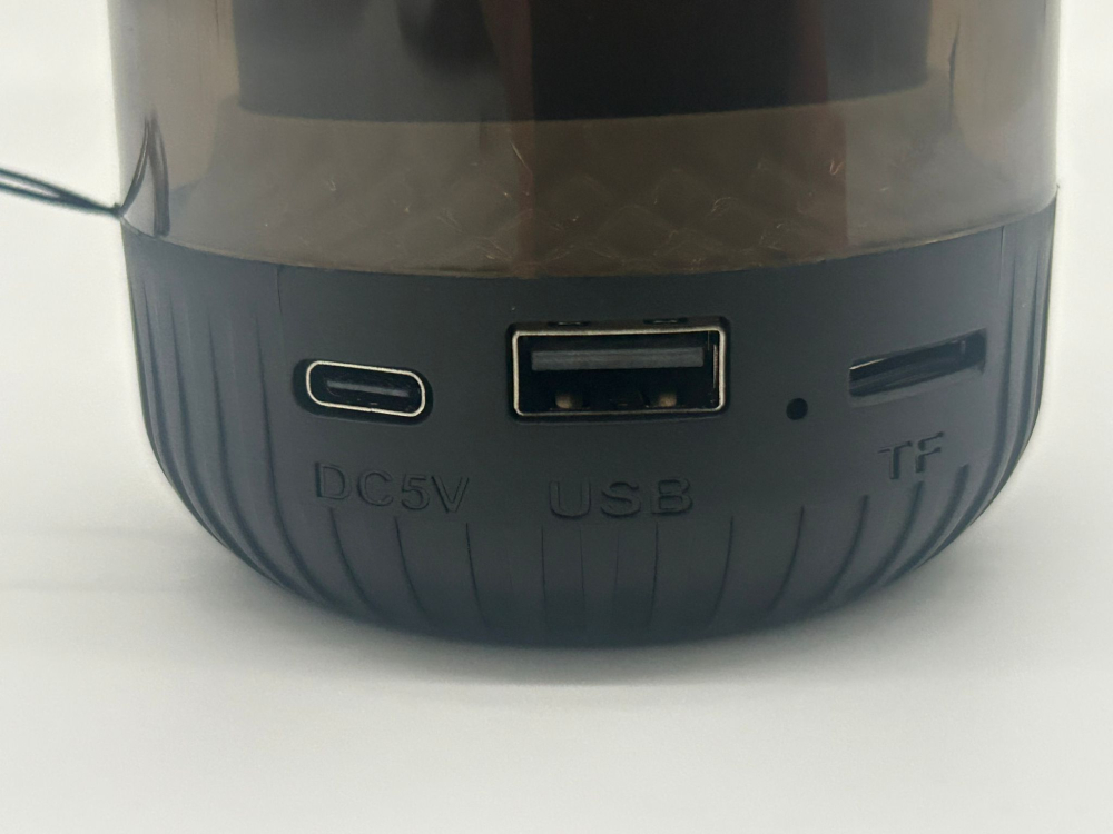 Boxă Portabilă Bluetooth Mini, 9 cm, Calitate Audio Premium, Lumini RGB, Playtime 3h, USB, TF [7]