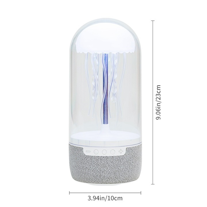 Boxă Portabilă Jellyfish S+. Bluetooth, Lumini Ambientale Colorate, TF Card & Audio Input [14]