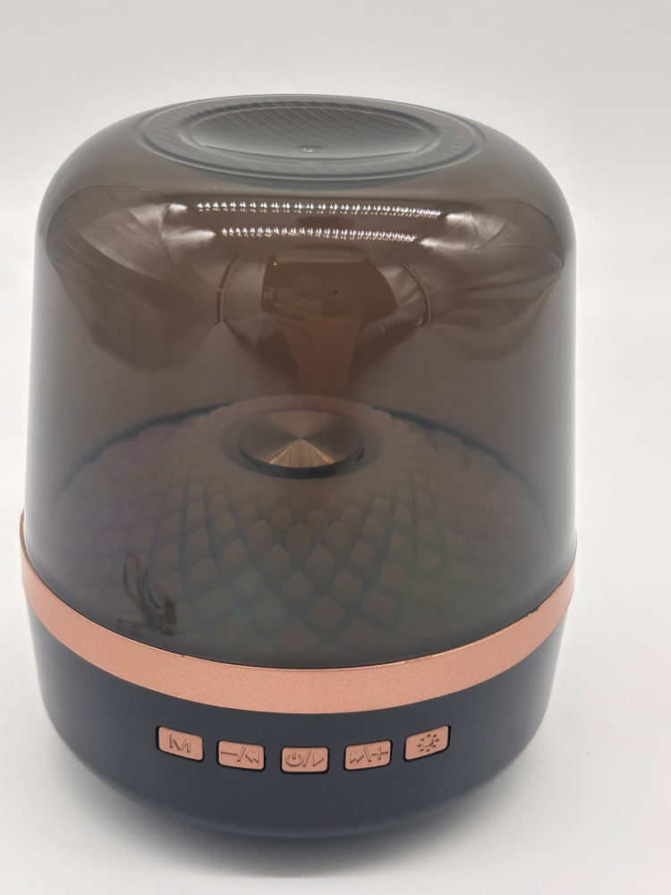 Boxa Transparentă RGB Portabilă, 12 cm, Bluetooth, USB, AUX, TF, DC5V, Cu Cablu Încărcare Inclus [8]