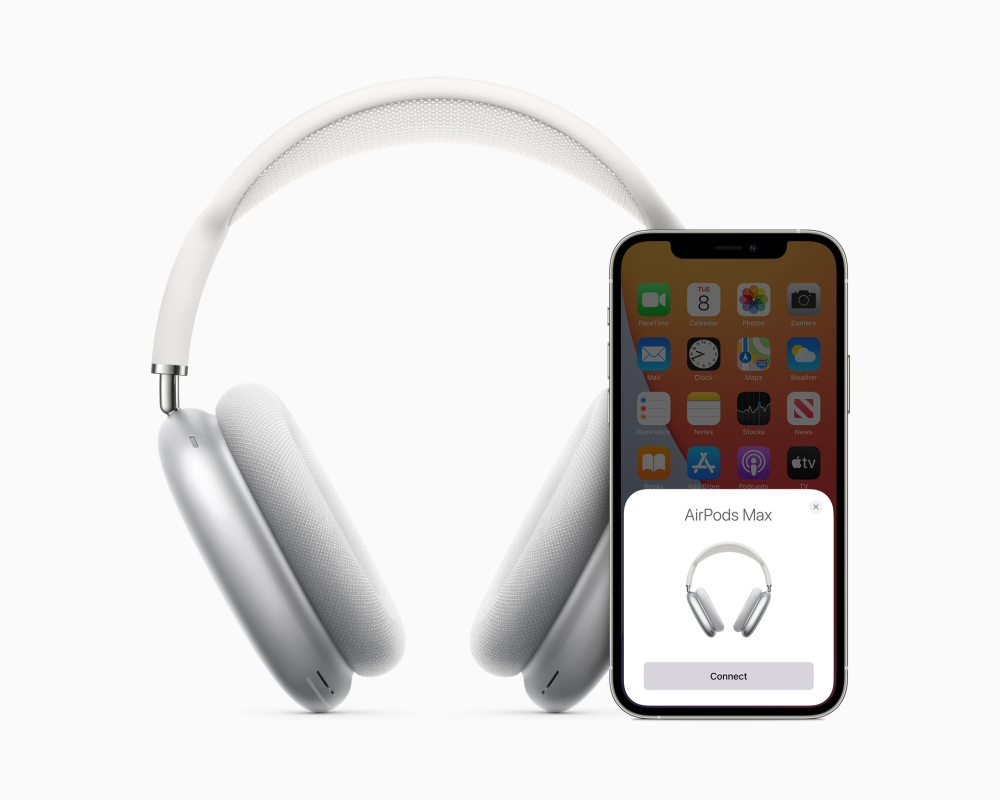 Casti Tip AirPods Max Wireless Over-Ear cu Bluetooth si Microfon, USB-C, Jack Inclus, Sunet Premium, Autonomie 6h, Husa Inclusa, Gri [5]