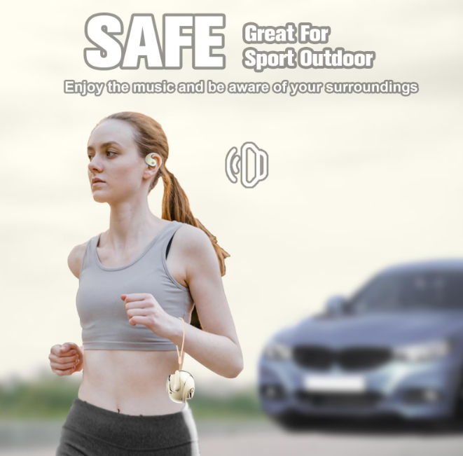 Căști Wireless Bluetooth 5.4 Sport, Rezistente la Apă și Transpirație, 22h Autonomie, Latență Scăzută, Microfon HD, Control Tactil [6]