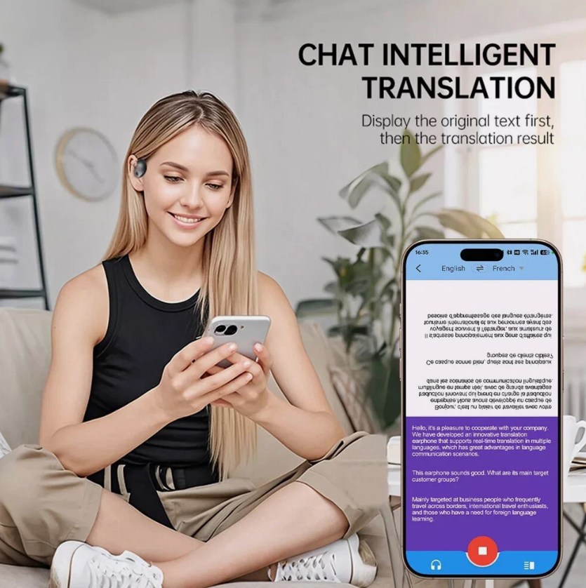 Căști Wireless Bluetooth 5.4 Sport, Rezistente la Apă și Transpirație, 22h Autonomie, Latență Scăzută, Microfon HD, Control Tactil [6]