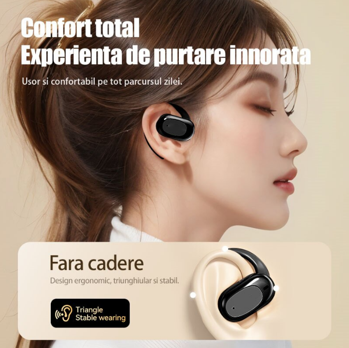 Căști Wireless X97 Sport – Bluetooth 5.49, 9h Autonomie, Calitate Audio Premium, Mod Dual, Confort Maxim, Carcasa cu Display LED [11]