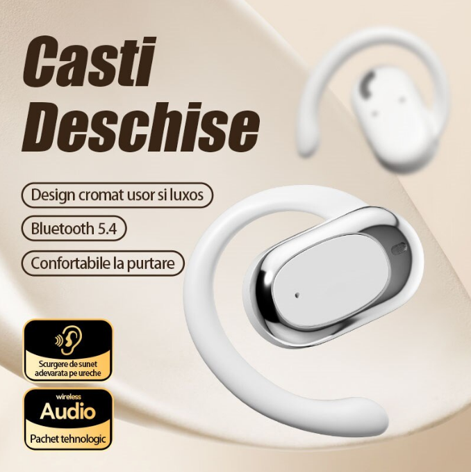 Căști Wireless X97 Sport – Bluetooth 5.49, 9h Autonomie, Calitate Audio Premium, Mod Dual, Confort Maxim, Carcasa cu Display LED [2]