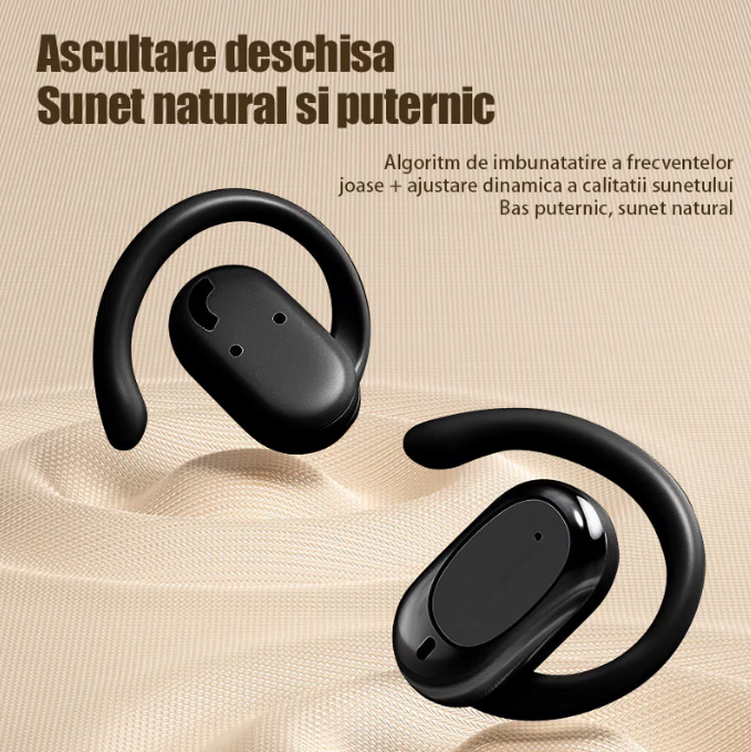 Căști Wireless X97 Sport – Bluetooth 5.49, 9h Autonomie, Calitate Audio Premium, Mod Dual, Confort Maxim, Carcasa cu Display LED [10]