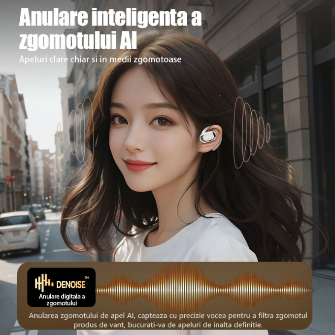 Căști Wireless X97 Sport – Bluetooth 5.49, 9h Autonomie, Calitate Audio Premium, Mod Dual, Confort Maxim, Carcasa cu Display LED [10]