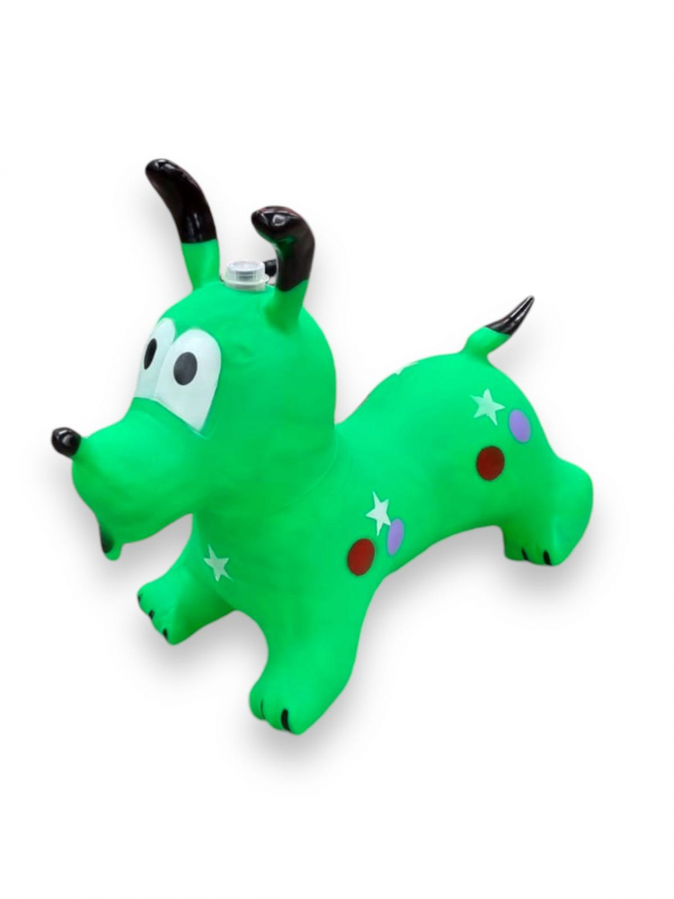 Catel Gonflabil Pluto, din Cauciuc, cu Lumina si Muzica - Verde [3]