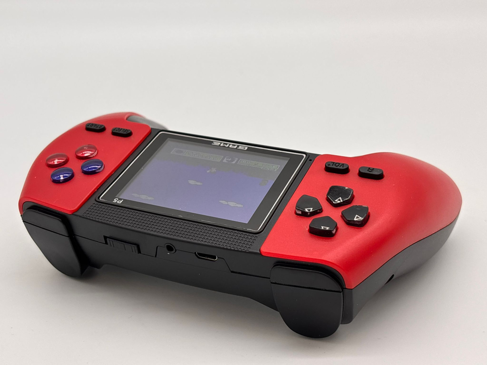 Consolă Retro Portabilă cu 520 Jocuri, Conectare TV prin Cablu AV, Ecran 7.5 cm, Baterie Li-Ion Reîncărcabilă, 1020 mAh [7]