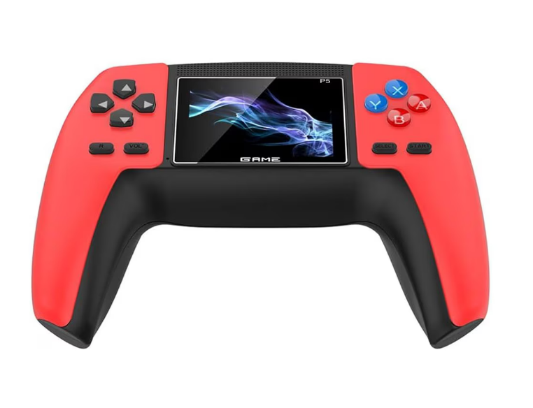 Consolă Retro Portabilă cu 520 Jocuri, Conectare TV prin Cablu AV, Ecran 7.5 cm, Baterie Li-Ion Reîncărcabilă, 1020 mAh [8]