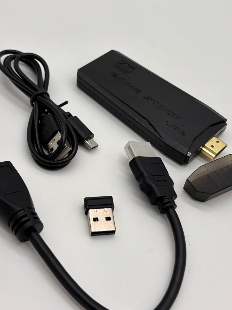 Consola Retro Tip TV Stick M900 Pro - Compatibila cu TV/PC/Laptop/Proiector, Multiple Emulatoare, 2x Controlere Wireless, Conectivitate HDMI - Negru [6]