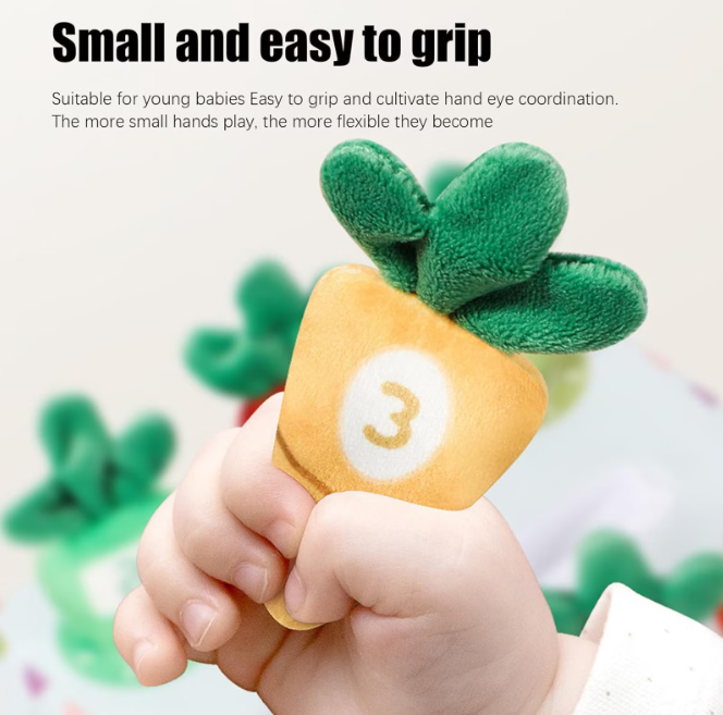 Jucarie pentru Bebelusi, Cutie Colorata de Servetele, material textil, Cu hartie de Fun Rattle, Activitate Senzoriala,  17.5 x 17.5 x 6 cm [5]