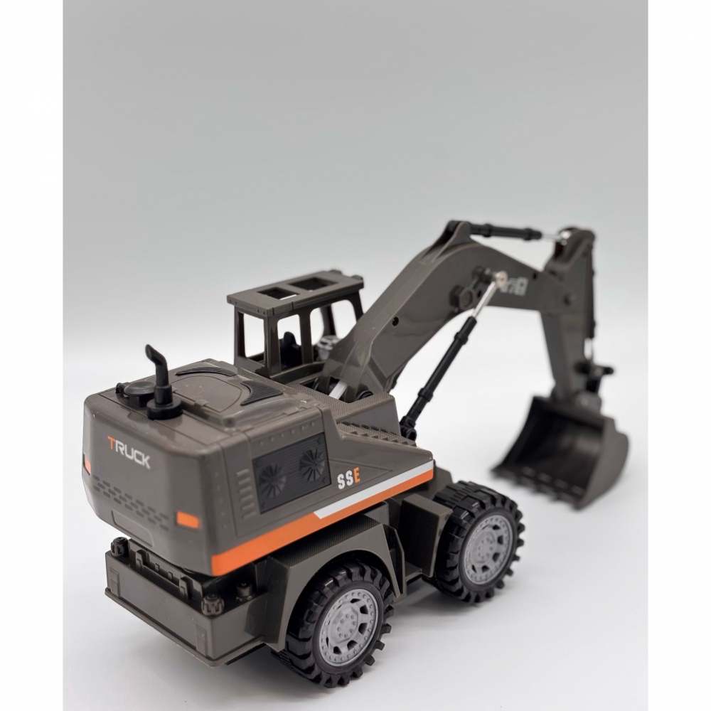Excavator R/C Multifunctional – Control Multi-Directional, Excavare Realista, Lumini Intermitente, Baterie Reincarcabila si Telecomanda Ergonomica [10]