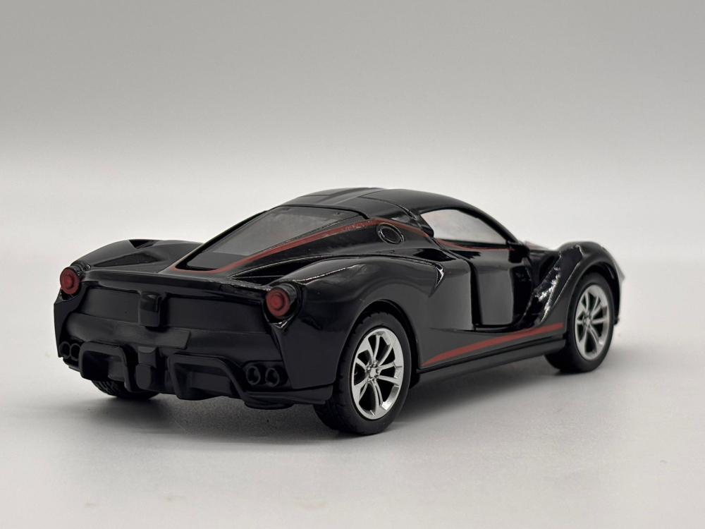 Automachetă Ferrari LaFerrari din Metal, 1:32, Funcție Pull-Back, Uși Deschizătoare, Lumină și Sunet, 15 cm [6]