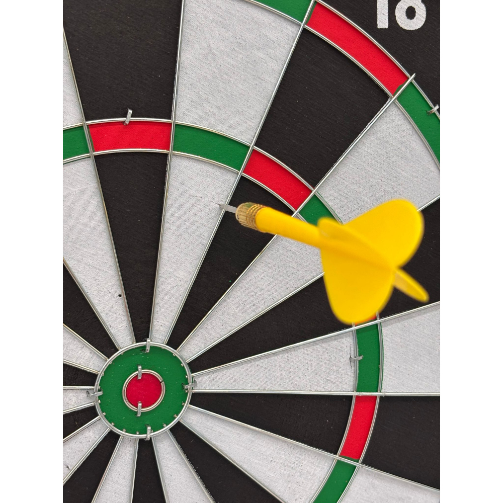 Joc Darts cu 2 Fete, Fata-Verso si 6 Sageti cu Ac cu Protectie Detasabila [9]