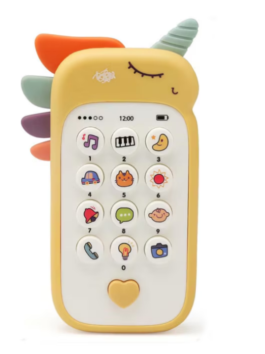 Jucarie interactiva / telefon in Forma de Unicorn, 12 Functii, Plastic [5]