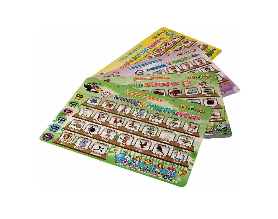 Jucarie Plansa Audio Multifunctionala, Educativa si Interactiva cu 11 Categorii de Invatare [3]