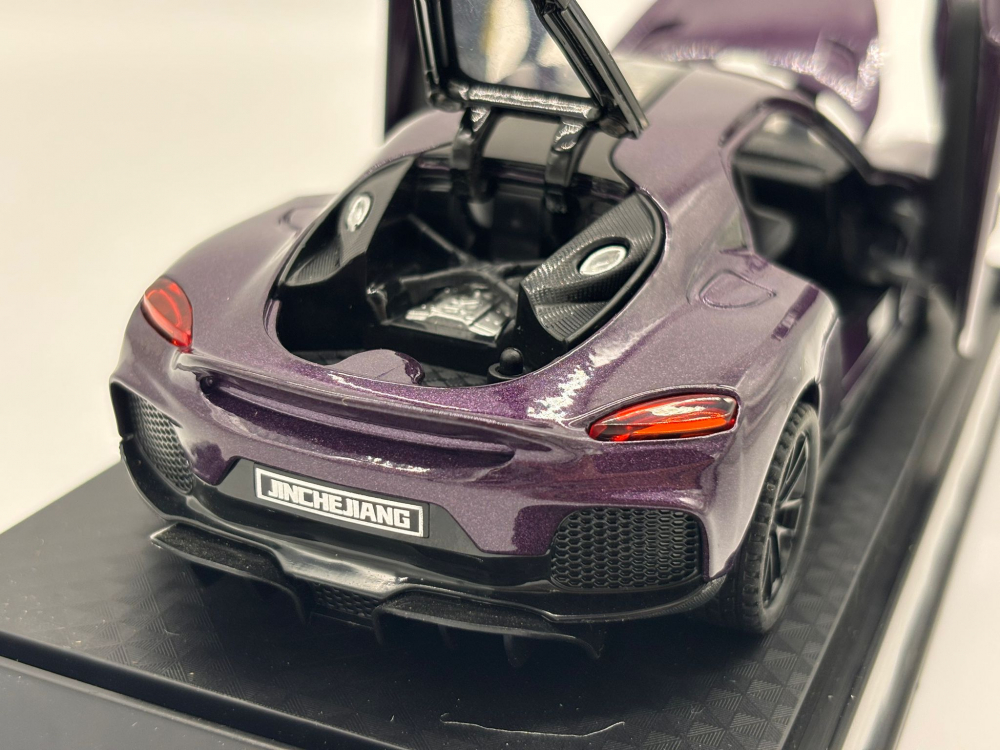 Automacheta Koenigsegg Gemera din Metal– din Meta, cu Sunete si Lumini, Elemente Mobile, 15 cm [5]